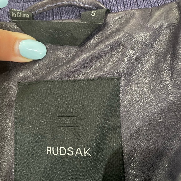 Rudsak leather jacket - Picture 4 of 4
